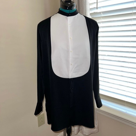 Polo Ralph Lauren Tuxedo tunic shirt , NWT, 6 - Picture 2 of 7